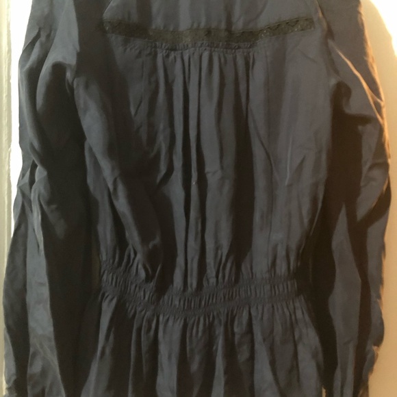 Derek Lam 10 Crosby Navy Top - Picture 7 of 7